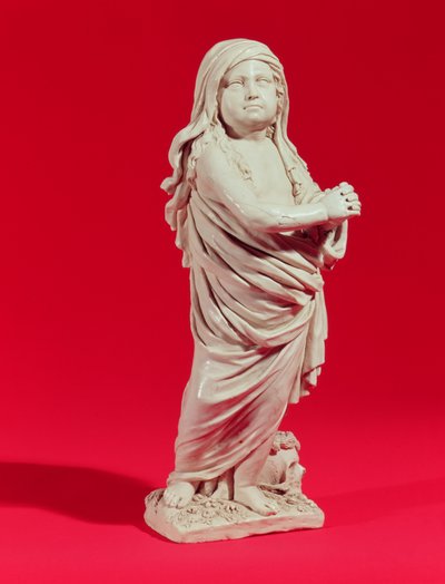 Lydia Dwight复活，1674年（板条釉面粗陶器） 作者 约翰·德怀特