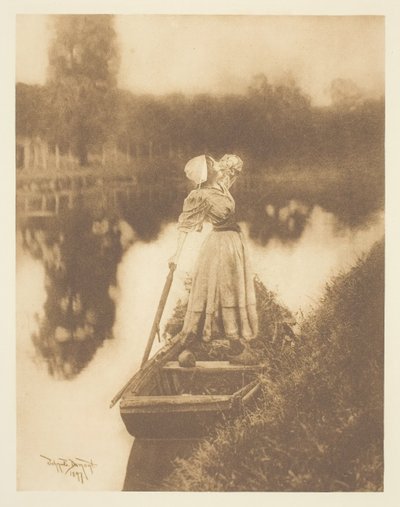 呼唤渡口，1897年。 作者 约翰·E·杜蒙