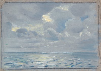 海景，19 世纪晚期至 20 世纪中期（绘画） 作者 约翰·埃弗里特