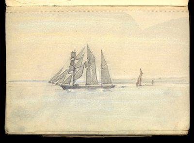 海景, 素描本 作者 约翰·埃弗里特