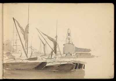 海景、素描本 作者 约翰·埃弗里特