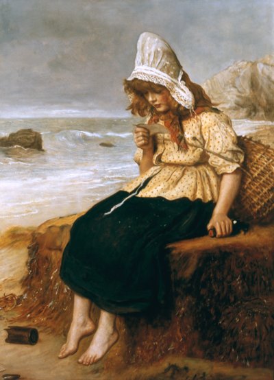 油絵 Millais John Everett_北西航海 ma1126-