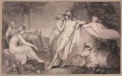 巴黎和 Oenone 作者 John Flaxman