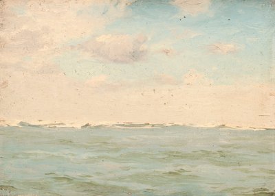 海景，约 1900 年（布面油画） 作者 约翰·弗雷泽