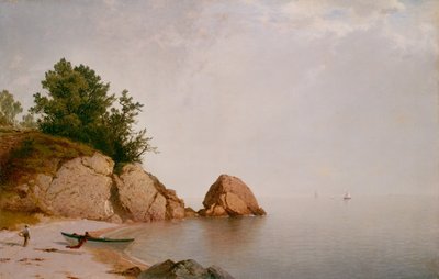 贝弗利的海滩，约1869年至1872年。 作者 约翰·弗雷德里克·肯塞特