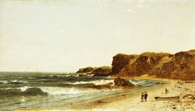 四十步，纽波特，罗德岛，1871年 作者 约翰·弗雷德里克·肯塞特