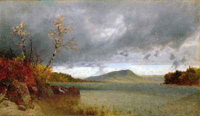 乔治湖，1870年 作者 约翰·弗雷德里克·肯塞特