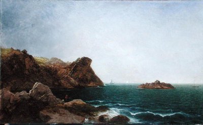 纳汉特岩石和海滨浴场 作者 约翰·弗雷德里克·肯塞特