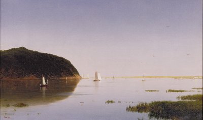 什利斯伯里河，新泽西州，1859年 作者 约翰·弗雷德里克·肯塞特