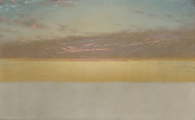 日落天空，1872年。 作者 约翰·弗雷德里克·肯塞特