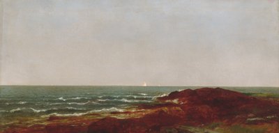 大海，1872年。 作者 约翰·弗雷德里克·肯塞特