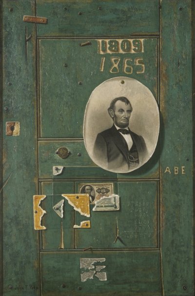 1865 年的回忆（布面油画） 作者 约翰·弗雷德里克·佩托