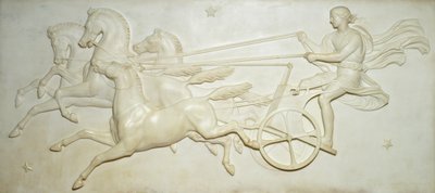 辉顿驾驶太阳战车浮雕（大理石） 作者 约翰·吉布森
