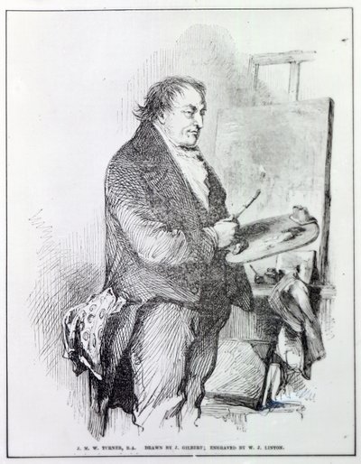 约瑟夫·马洛德威廉·特纳，由WJ林顿雕刻，c.1837（雕刻） 作者 约翰·吉尔伯特