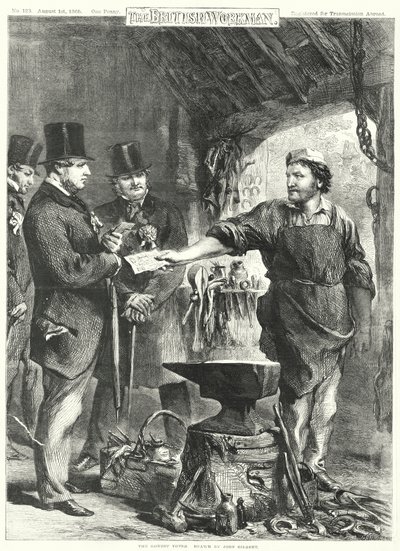 The Honest Voter (engraving) 作者 约翰·吉尔伯特