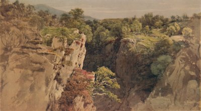 18935年至19世纪的岩石景观 作者 约翰·格洛弗
