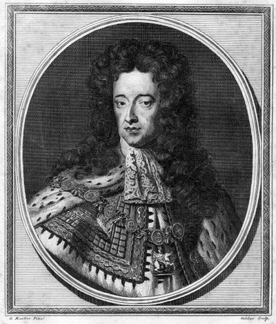 威廉三世（William III），英格兰，苏格兰和爱尔兰国王，1784年。 作者 约翰·戈达尔