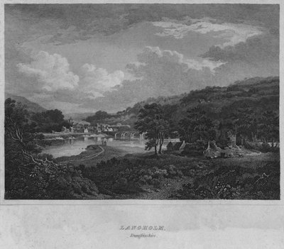邓弗里郡Langholm，1814年 作者 约翰·格雷格