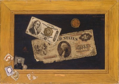 仿制品，1887年。 作者 约翰·哈伯勒