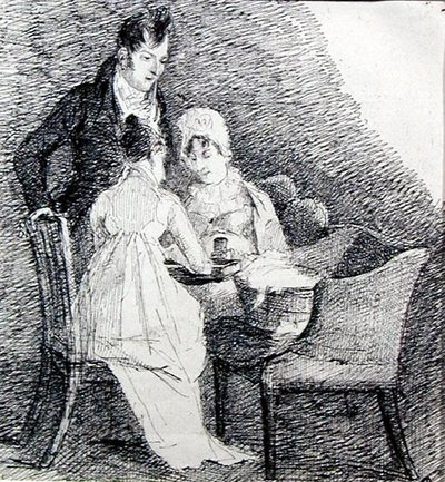 棋盘游戏》（纸上笔墨）。 作者 约翰·哈登