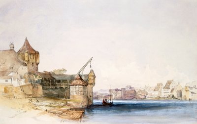 查看巴塞尔，1842年 作者 约翰·哈珀
