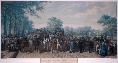 伦敦万斯沃斯的克拉珀姆公墓，1862年 作者 约翰·哈里斯