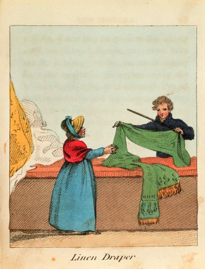 Linen Draper, 1818 作者 约翰·哈里斯