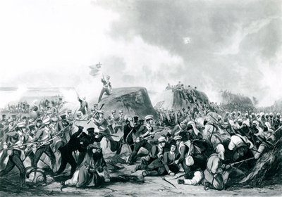 1846年2月10日，索布拉恩战役 作者 约翰·哈里斯