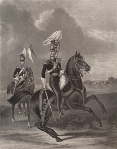 萨福克Yeomanry，1846年1909年 作者 约翰·哈里斯（John Harris Junior）