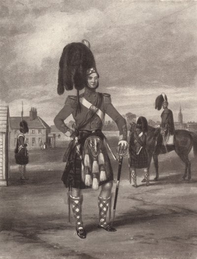 1909年，第93萨瑟兰高地人审查令（c1820-1870） 作者 约翰·哈里斯（John Harris Junior）
