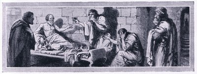 苏格拉底的死亡，1950年 作者 约翰哈里斯瓦尔达