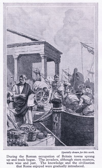 在罗马占领下：英国城镇兴起，贸易开始，1950年 作者 约翰哈里斯瓦尔达