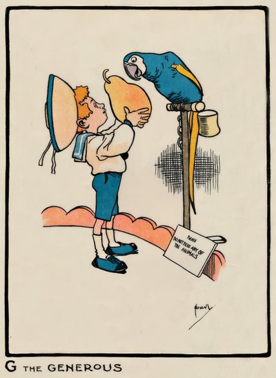 G慷慨的人-哈索尔（J.Hassall）-绘画，1903年 作者 约翰·哈索尔