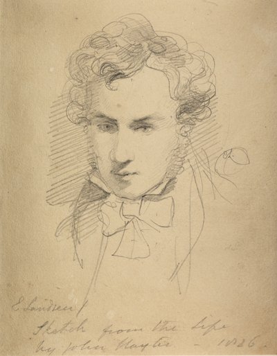 埃德温·兰瑟爵士（Edwin Landseer），1826年 作者 约翰·海特