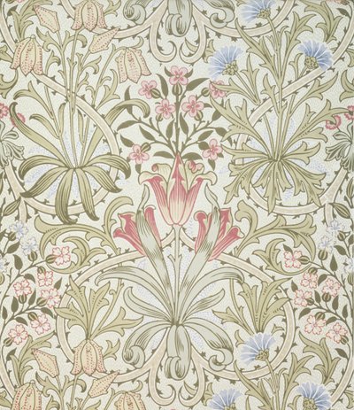 波斯壁纸，由John Henry Dearle（1860-1932）为Morris and Company设计 作者 约翰·亨利·迪尔