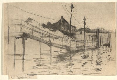 码头风光 作者 John Henry Twachtman