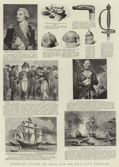 有趣的图片和皇家海军展览的遗物 作者 John Hoppner