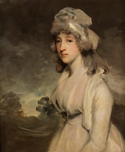 阁下的肖像 丽莎白·戴安娜·布里奇曼，冈宁夫人（1764-1810），c.1784-1810（布面油画） 作者 约翰·霍普纳