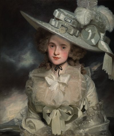 肖像玛丽波特勒的Eastry，肯特，1786年 作者 John Hoppner