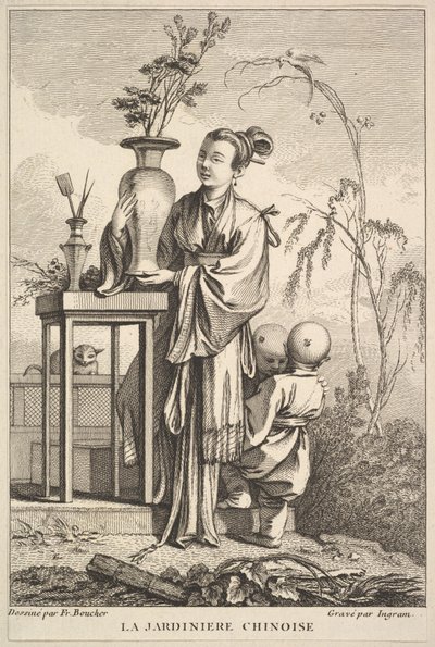 中国园丁》，1741-63。 作者 约翰英格拉姆