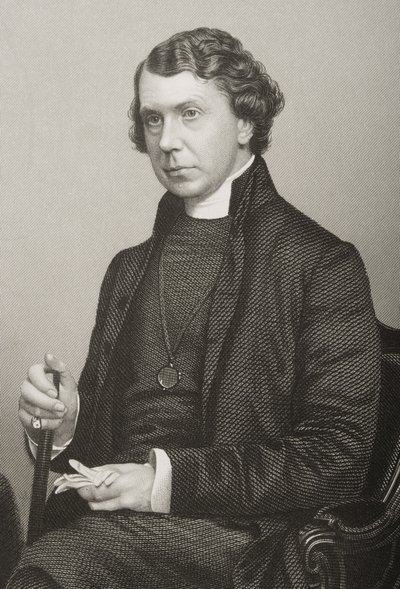 Archibald Campbell Tait（1811-82）由DJ Pound在1860年伦敦出版的“着名人物绘画室”第2卷上的一张照片上刻下 作者 约翰·贾比斯（John Jabez）Edwin Paisley Mayall