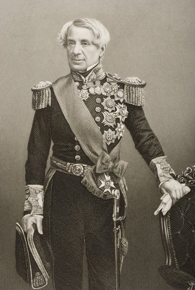 Edmund Lyons（1790-1858）由DJ Pound在1860年伦敦出版的“着名人物绘画室”第2卷中拍摄的照片 作者 John Jabez Edwin Paisley Mayall