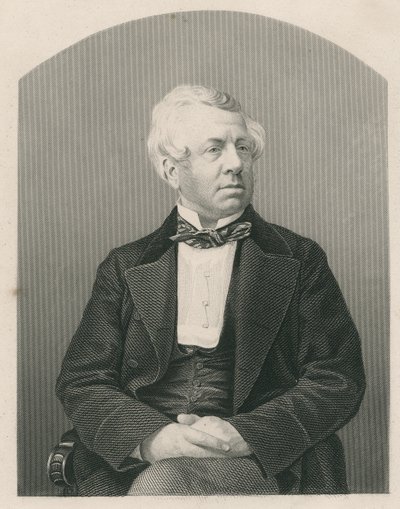 乔治威廉弗雷德里克霍华德，由DJ Pound从照片中镌刻而来，于1860年在伦敦出版的“知名人物绘画室，第2卷” 作者 约翰·贾比斯（John Jabez）Edwin Paisley Mayall