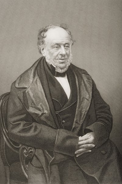 詹姆斯布朗洛威廉加斯科因 - 塞西尔（1791-1868）索尔兹伯里第二侯爵，由DJ Pound拍摄的照片，来自知名人物绘画室，第2卷，于1860年在伦敦出版 作者 约翰·贾比斯（John Jabez）Edwin Paisley Mayall