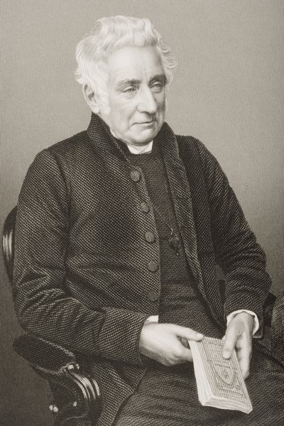 John Lonsdale（1788-1867）由DJ Pound在1860年伦敦出版的“知名人物绘画室”第2卷上的一张照片上刻下 作者 约翰·贾比斯（John Jabez）Edwin Paisley Mayall