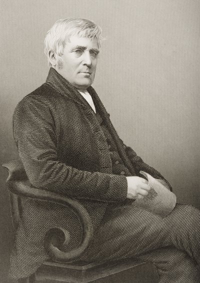 Joseph Sturge（1793-1859）由DJ Pound在1860年伦敦出版的“杰出人物的绘画室”第2卷中的照片上刻下 作者 约翰·贾比斯（John Jabez）Edwin Paisley Mayall