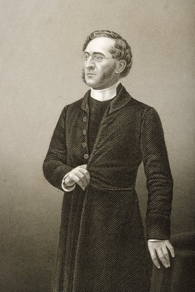 John Pumming牧师（1707-81），由DJ Pound在1860年伦敦出版的“着名人物绘画室”第2卷中拍摄的照片 作者 约翰·贾比斯（John Jabez）Edwin Paisley Mayall
