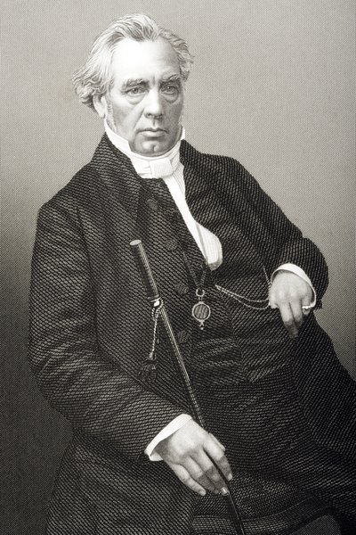 Samuel Dousland Waddy（1804-76）由DJ Pound在1860年伦敦出版的“着名人物绘画室”第2卷上的一张照片上刻下 作者 约翰·贾比斯（John Jabez）Edwin Paisley Mayall