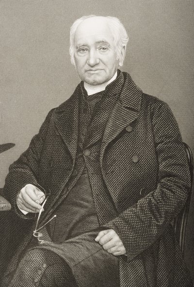 Thomas Vowler Short（1790-1872）由DJ Pound在1860年伦敦出版的“着名人物绘画室”第2卷中拍摄的照片 作者 约翰·贾比斯（John Jabez）Edwin Paisley Mayall