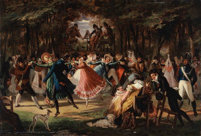 公牛，1818年。 作者 John James Chalon